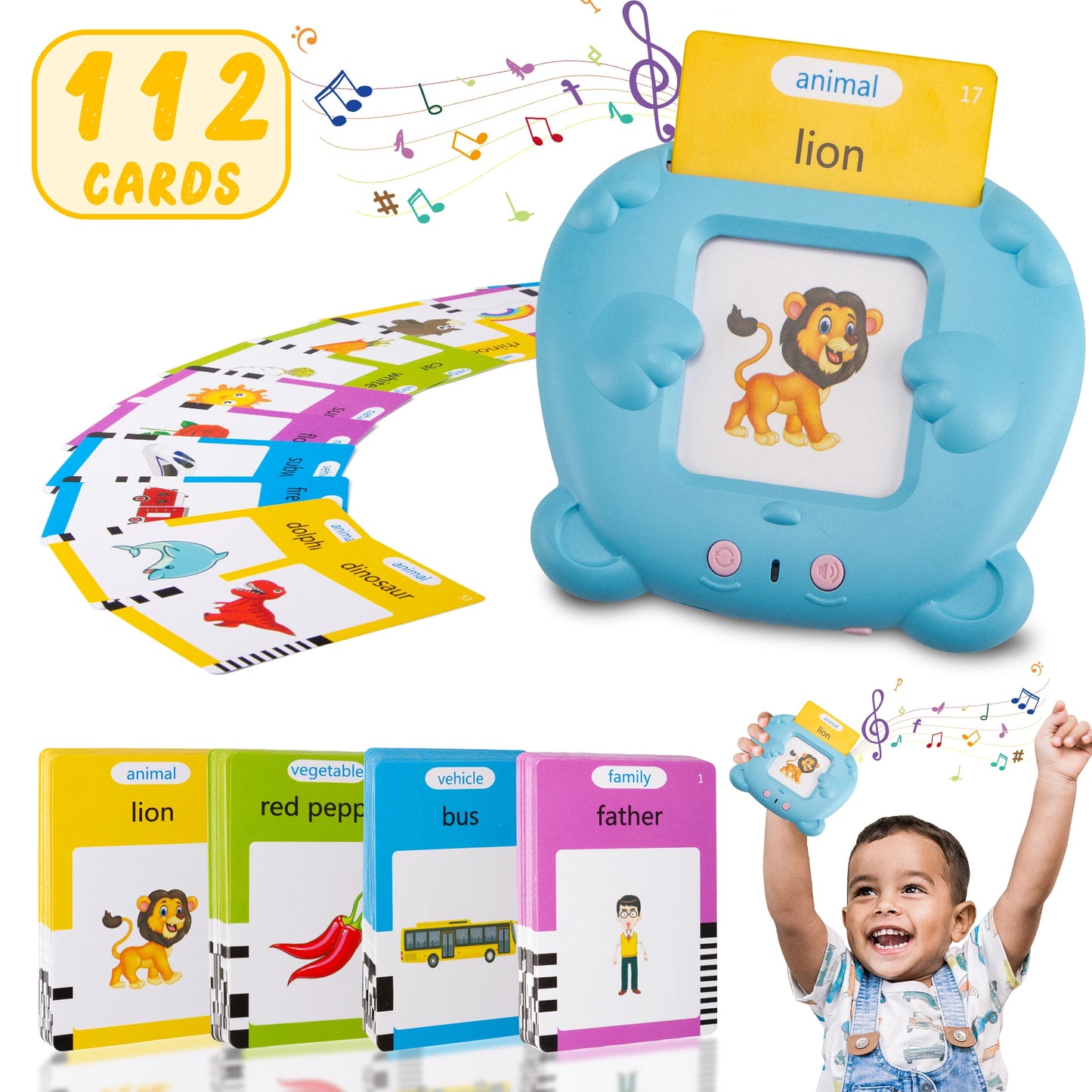 Tarjetas Interactivas en ingles para niños