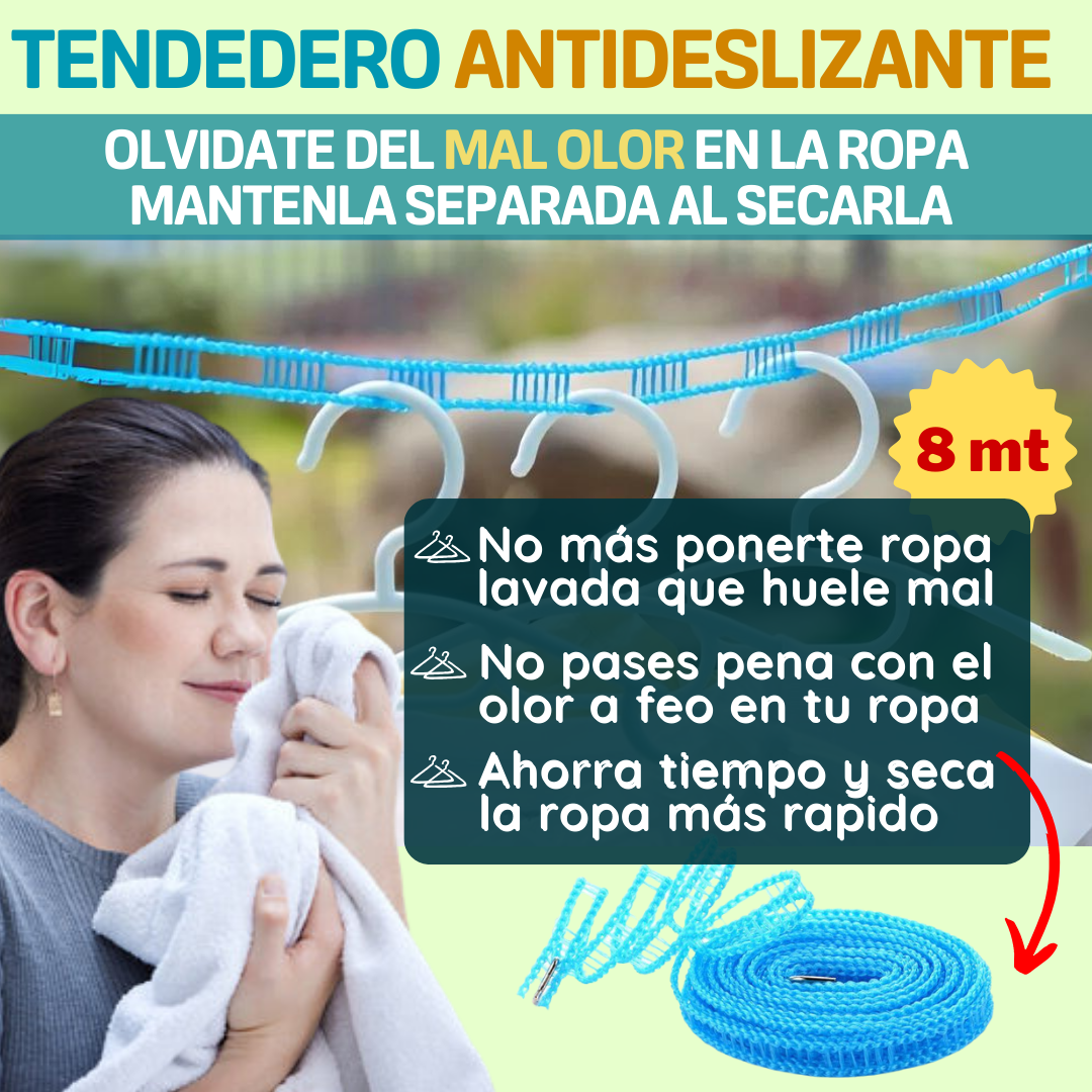 Tendedero Antideslizante TREADDRY