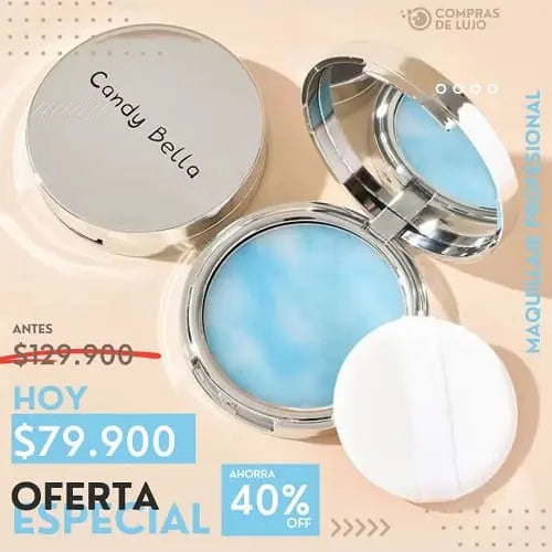 Candy Bella – Polvo Control Brillo y Grasa