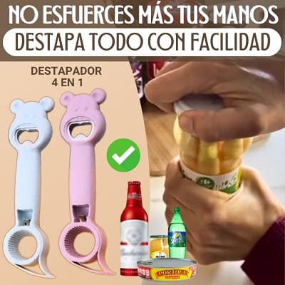 Destapador Multifunción 4 en 1