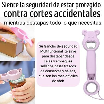 Destapador Multifunción 4 en 1