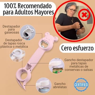Destapador Multifunción 4 en 1